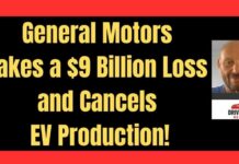 General Motors Takes a $9 Billion Loss and Cancels EV