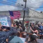 Tensions grows at Delaney Hall between anti-ICE and pro-ICE demonstrators