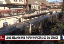 Long Island Rail Road workers go on strike