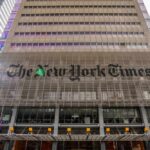 DEI Controversy: NY Times Faces Major Lawsuit Facade of The New York Times building with modern architectural design