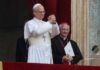 Vatican’s AI Stand: A New Moral Revolution Pope giving a blessing from a balcony
