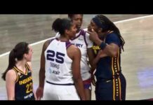 Alyssa Thomas SUSPENDED Caitlin Clark Exits Game Early After Back To Back HEATED Games IND Vs PHX