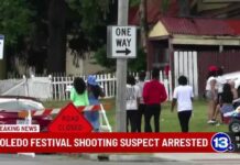 Second alleged shooter in Toledo festival mass shooting arrested