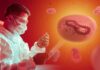 What’s Behind New York’s Latest Health Alert? A scientist in protective gear examining monkeypox bacteria in a laboratory setting