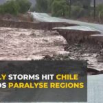 Chile: Storms leave five dead as floods devastate regions under state of catastrophe.