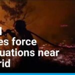 Wind-Whipped Flames Slam Madrid Spain: Thousands evacuate as heatwave fuels blazes near Madrid • FRANCE 24 English