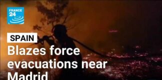 Spain: Thousands evacuate as heatwave fuels blazes near Madrid • FRANCE 24 English