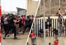 CHAOS at Ceuta Border as Migrants Surge Toward Spain