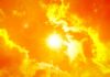 What Officials Aren’t Saying About Heat Deaths Sun shining through bright orange clouds
