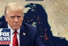 'HERE WE GO AGAIN': Trump claims control of the Strait of Hormuz