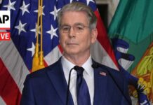 LIVE: Treasury Secretary Scott Bessent speaks on planned Iran sanctions