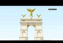 Work on proposed Triumphal Arch to start in 2 weeks
