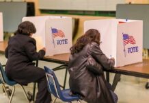 Name Doppelgänger Plot Rattles Alaska Voters filling out ballots at polling booths